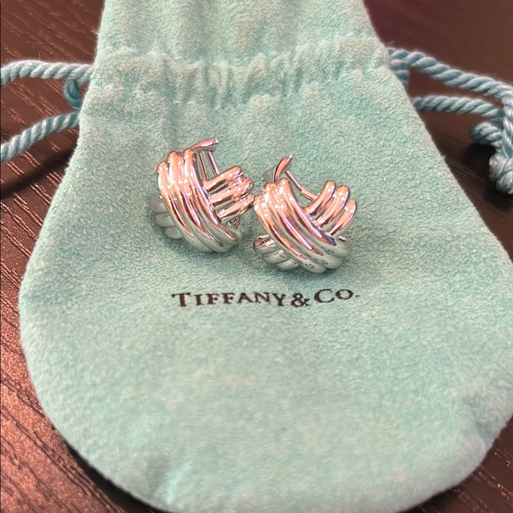 Tiffany & Co. Silver Stud Earrings